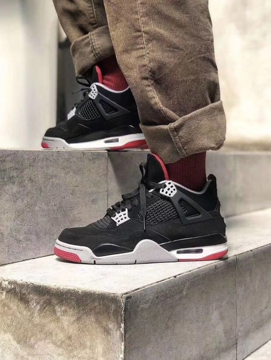 Image for Кроссовки Nike air Jordan 4 retro bred размер 41